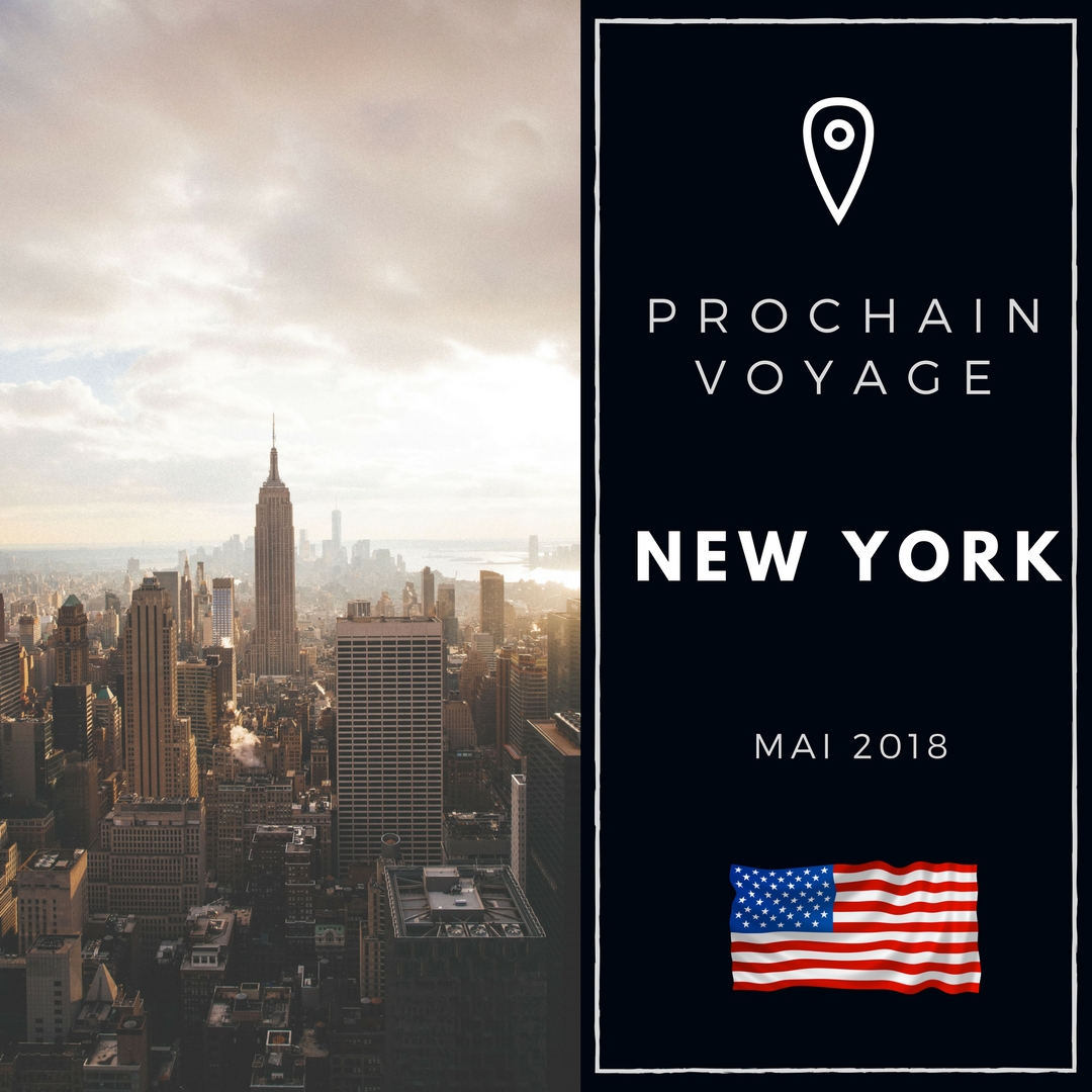 Prochain voyage New York