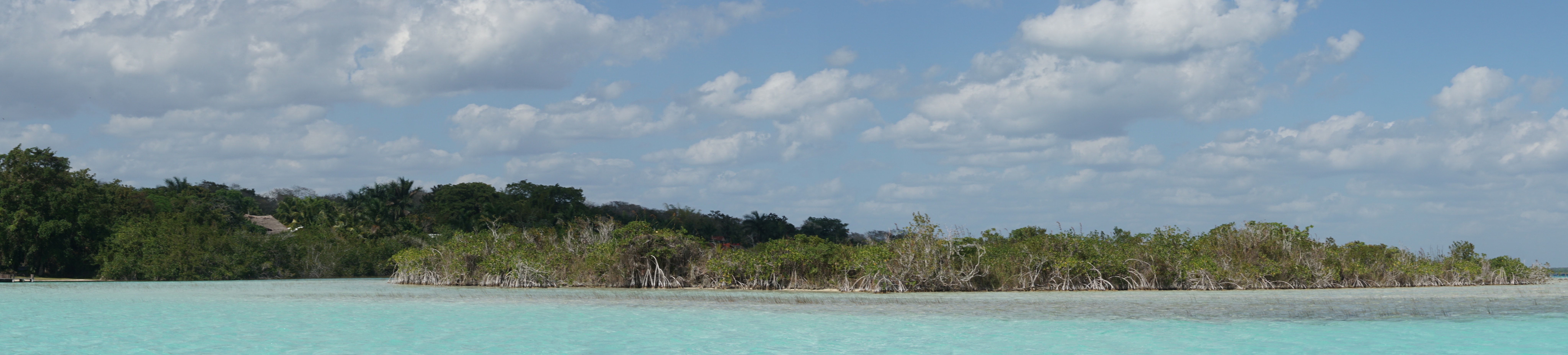 Panorama, Bacalar, Mexique