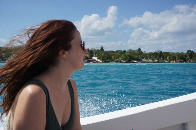 Bateau, Bacalar, Mexique