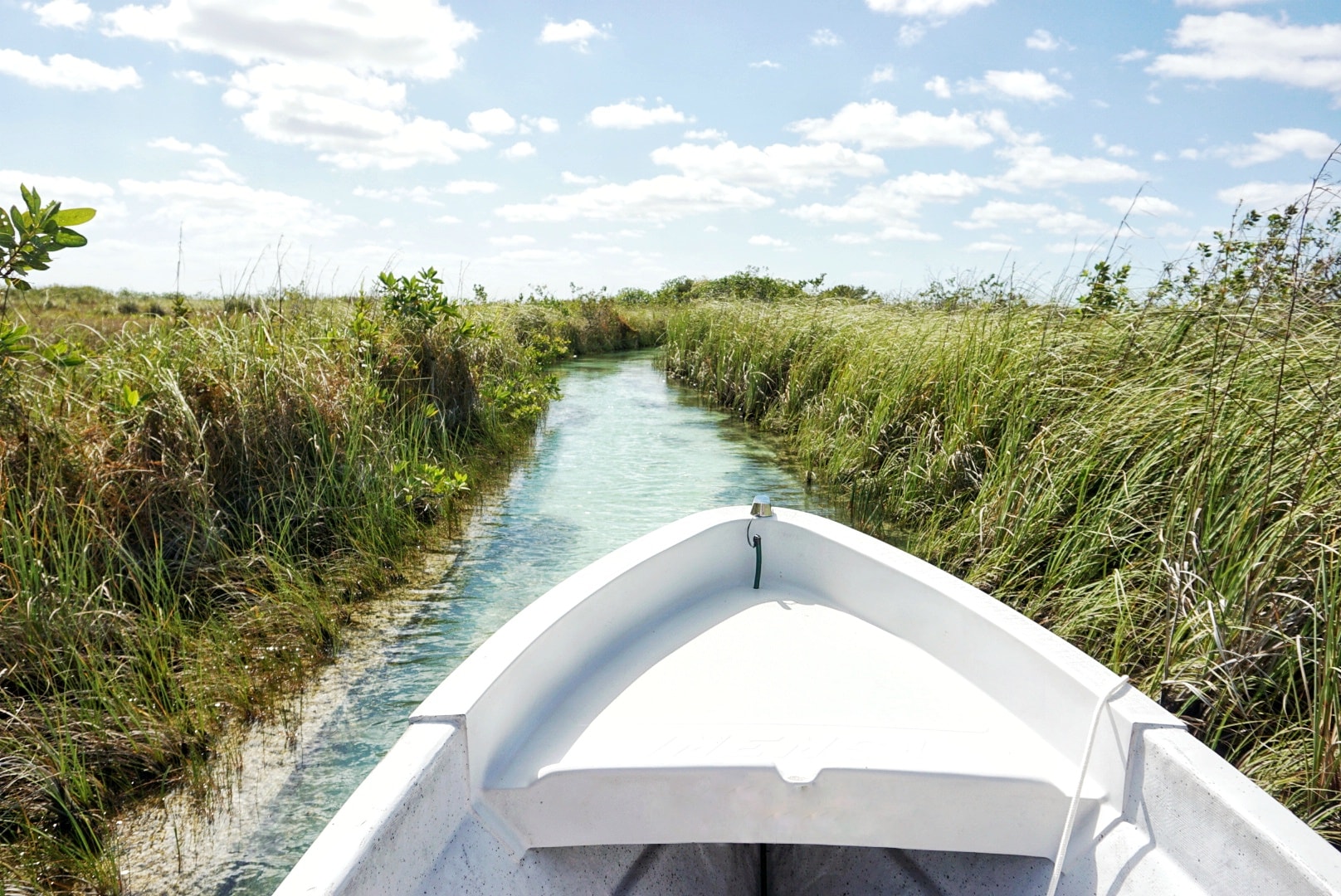 Visite de la réserve de Sian Ka'an, Mexique