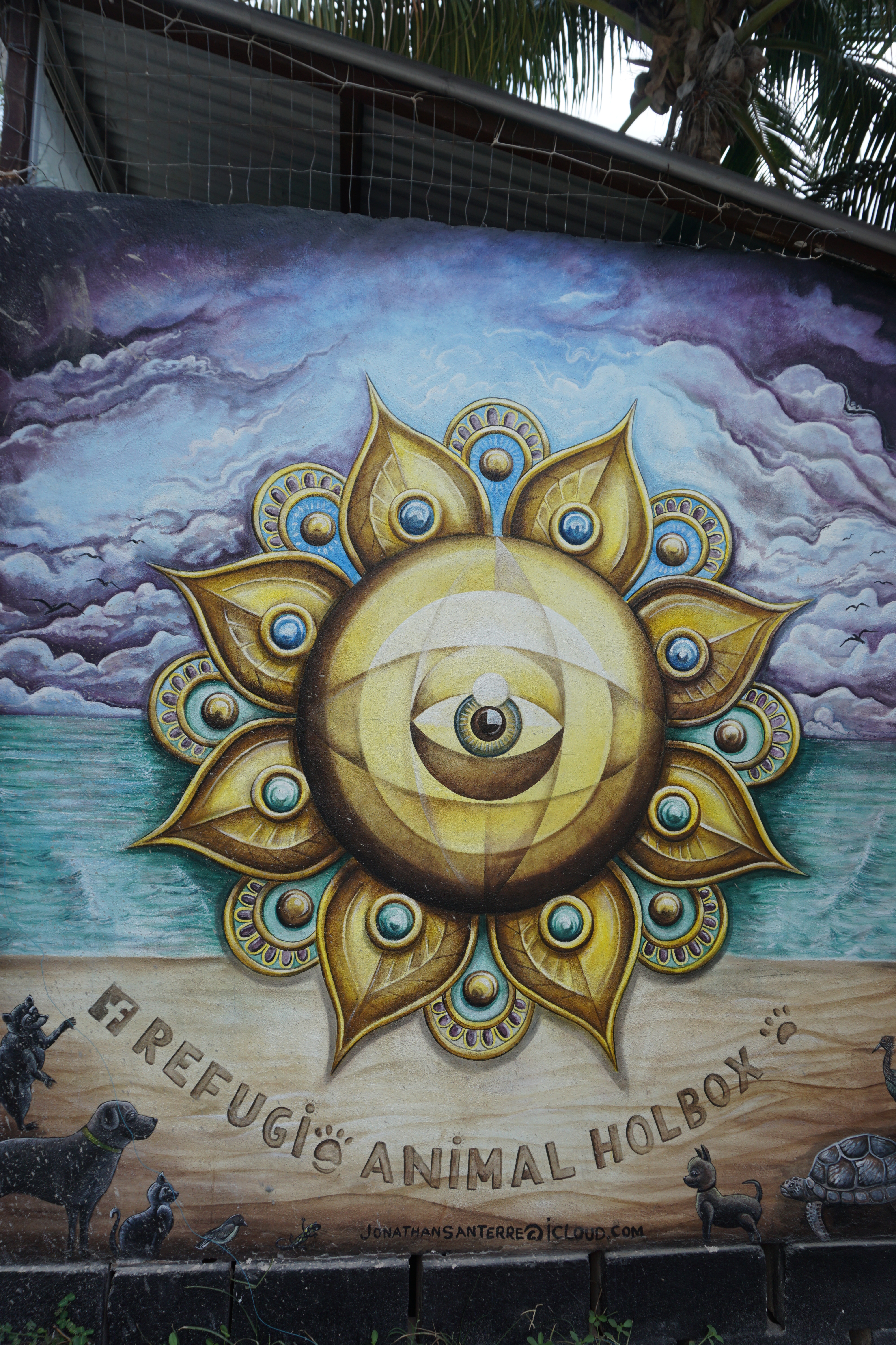 Refuge pour animaux, Holbox, Mexique