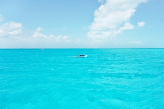 Eau transparente, Isla mujeres, Mexique