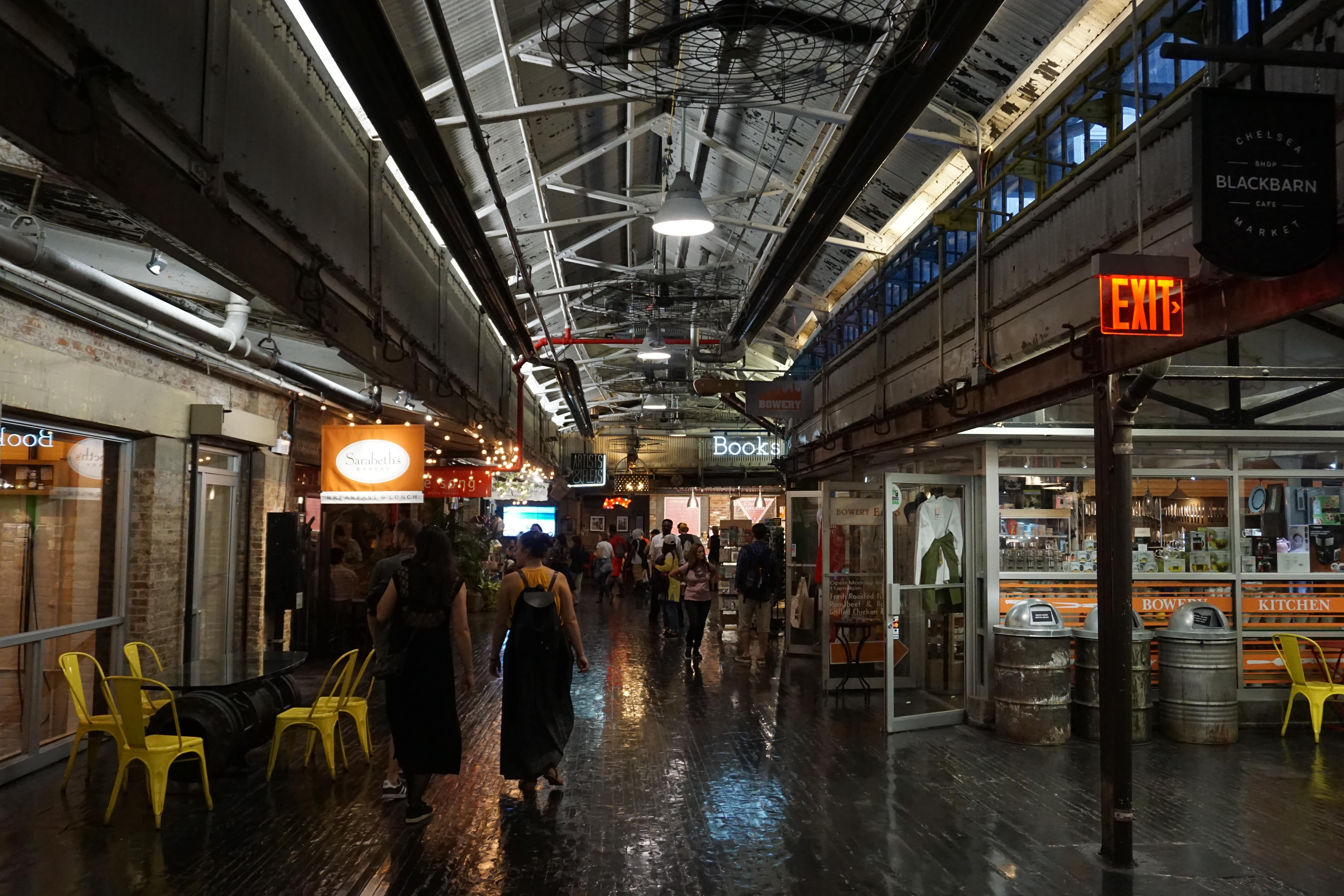 Chelsea Market ground floor, New York