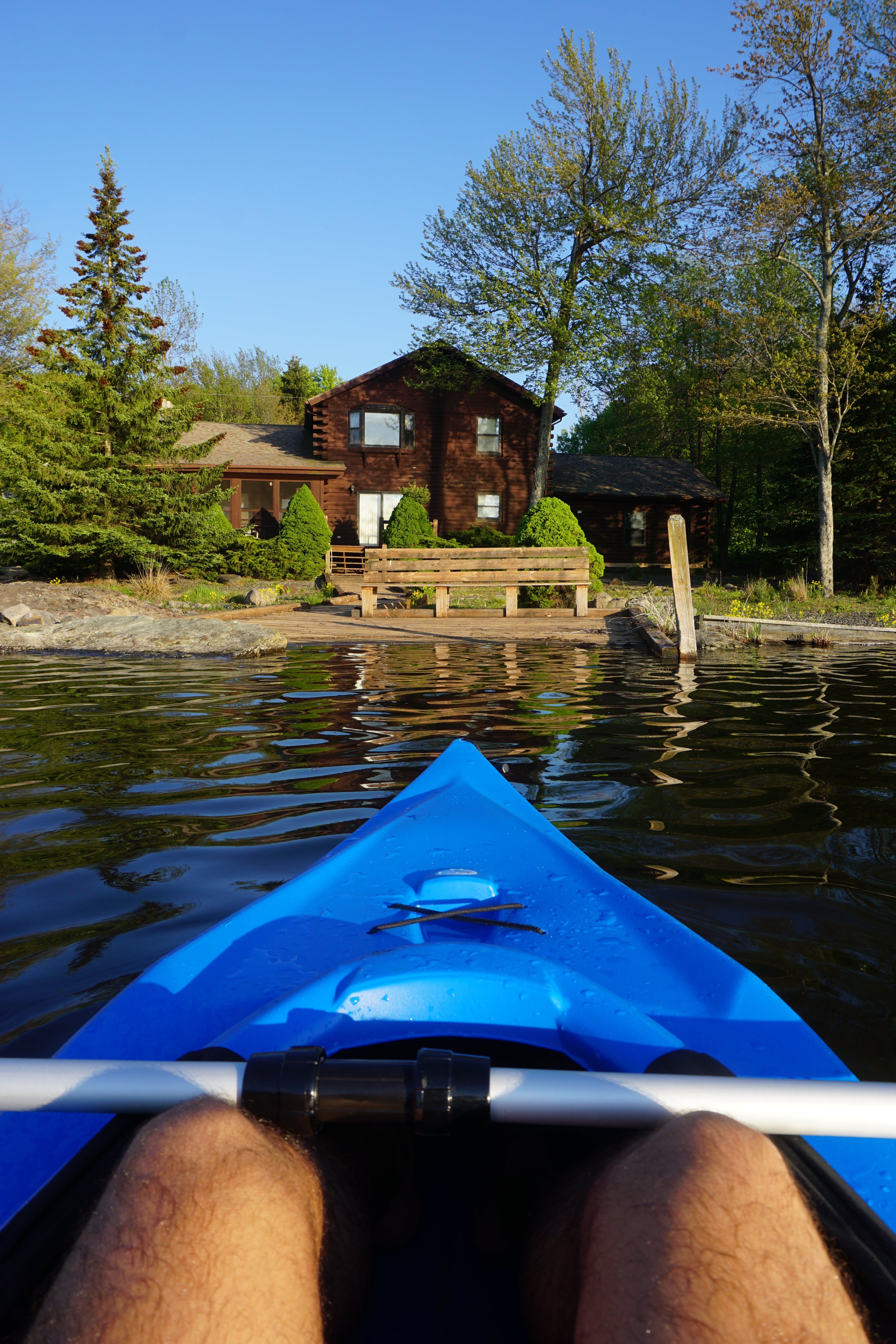 Balade en kayak, Pocono Mountain, Pennsylvanie