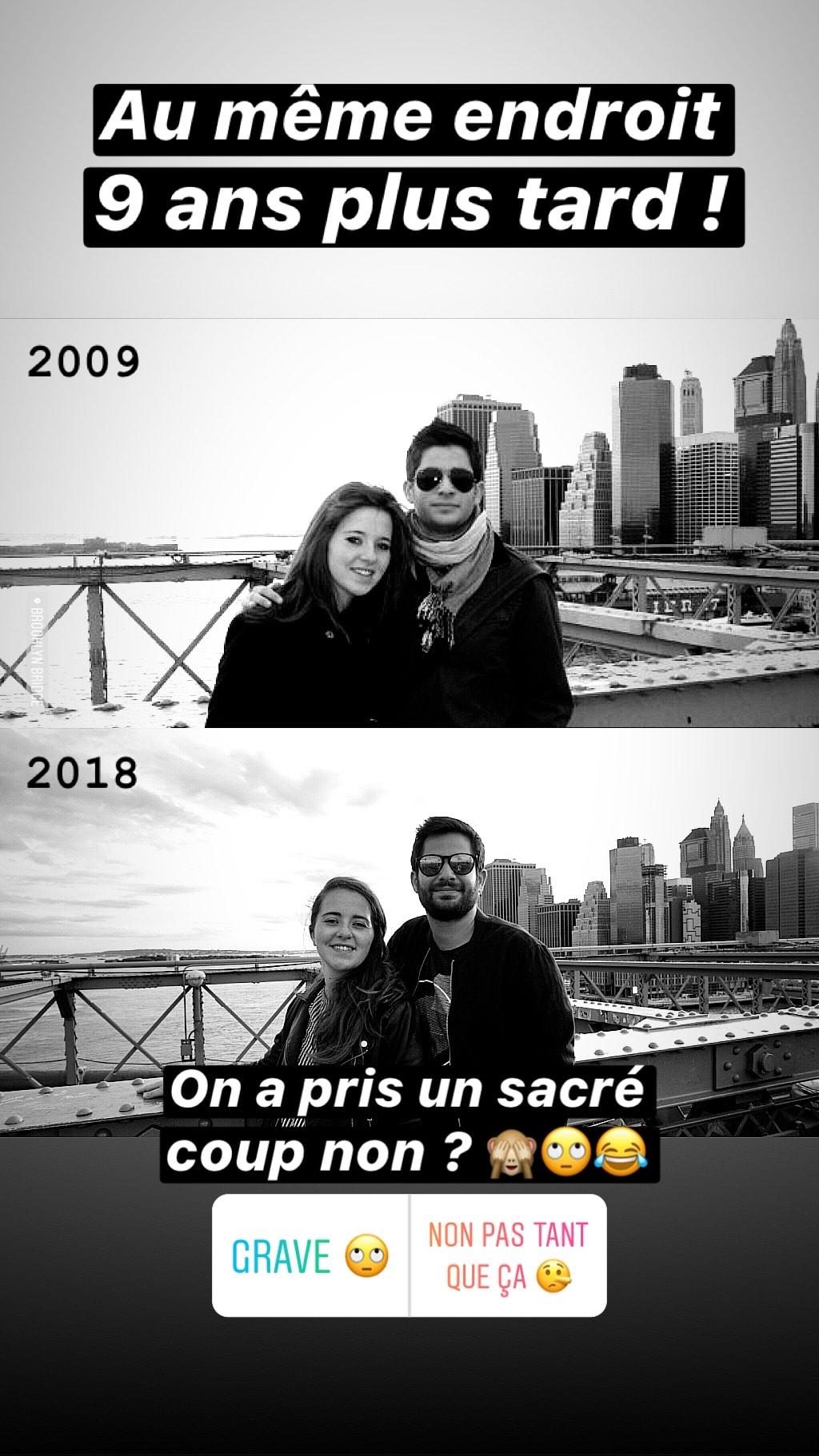 New York avant/après