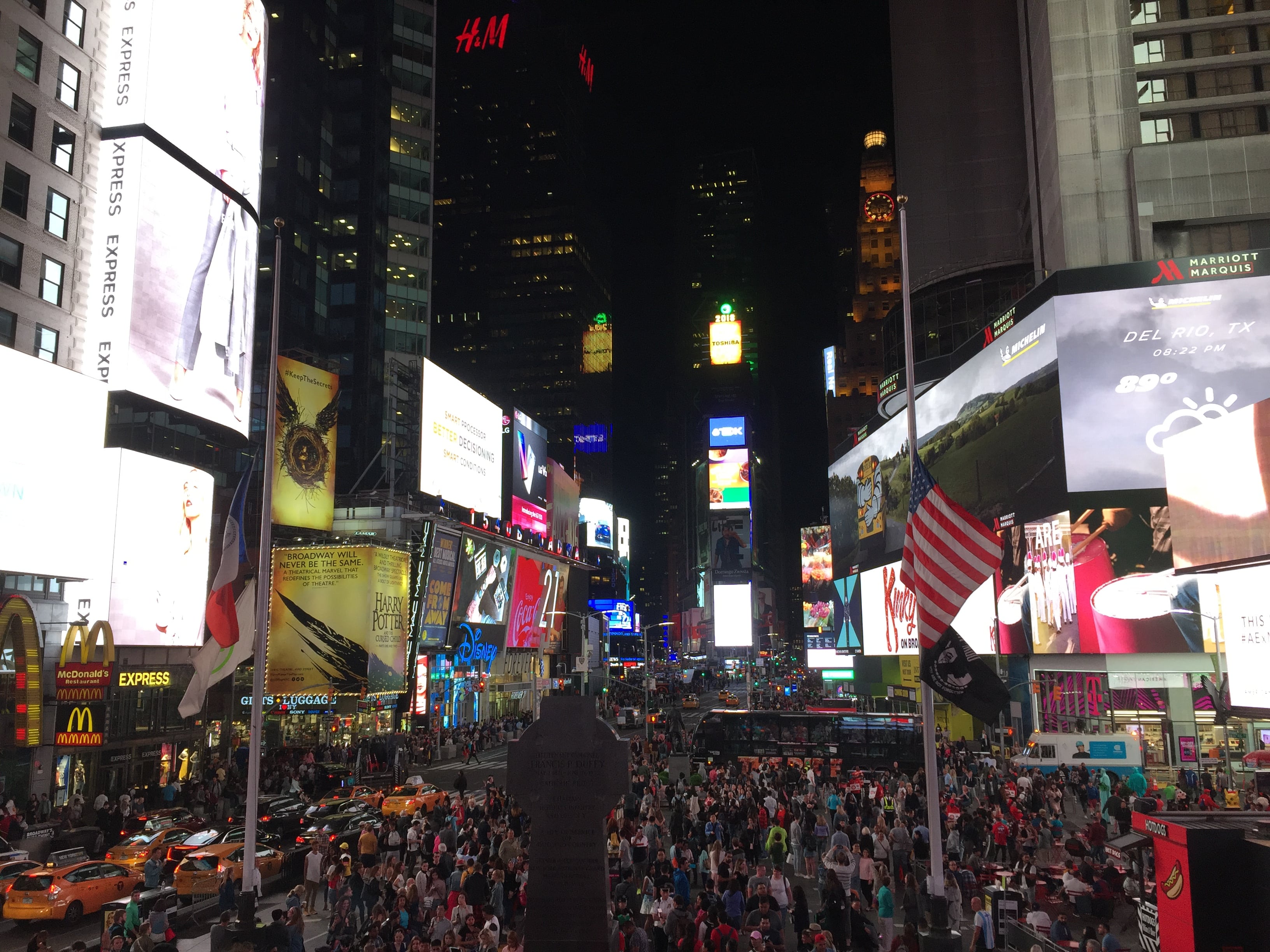Time Square by night, New York