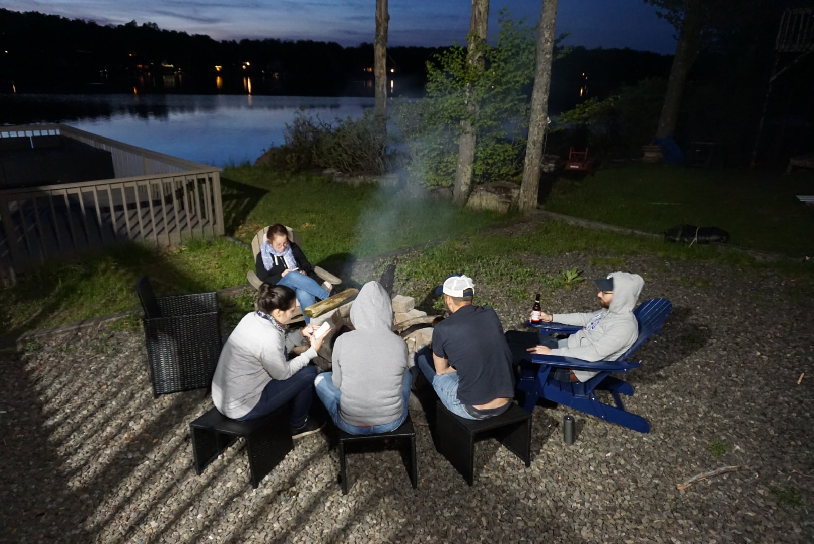 Barbecue, Pocono Mountain, Pennsylvanie